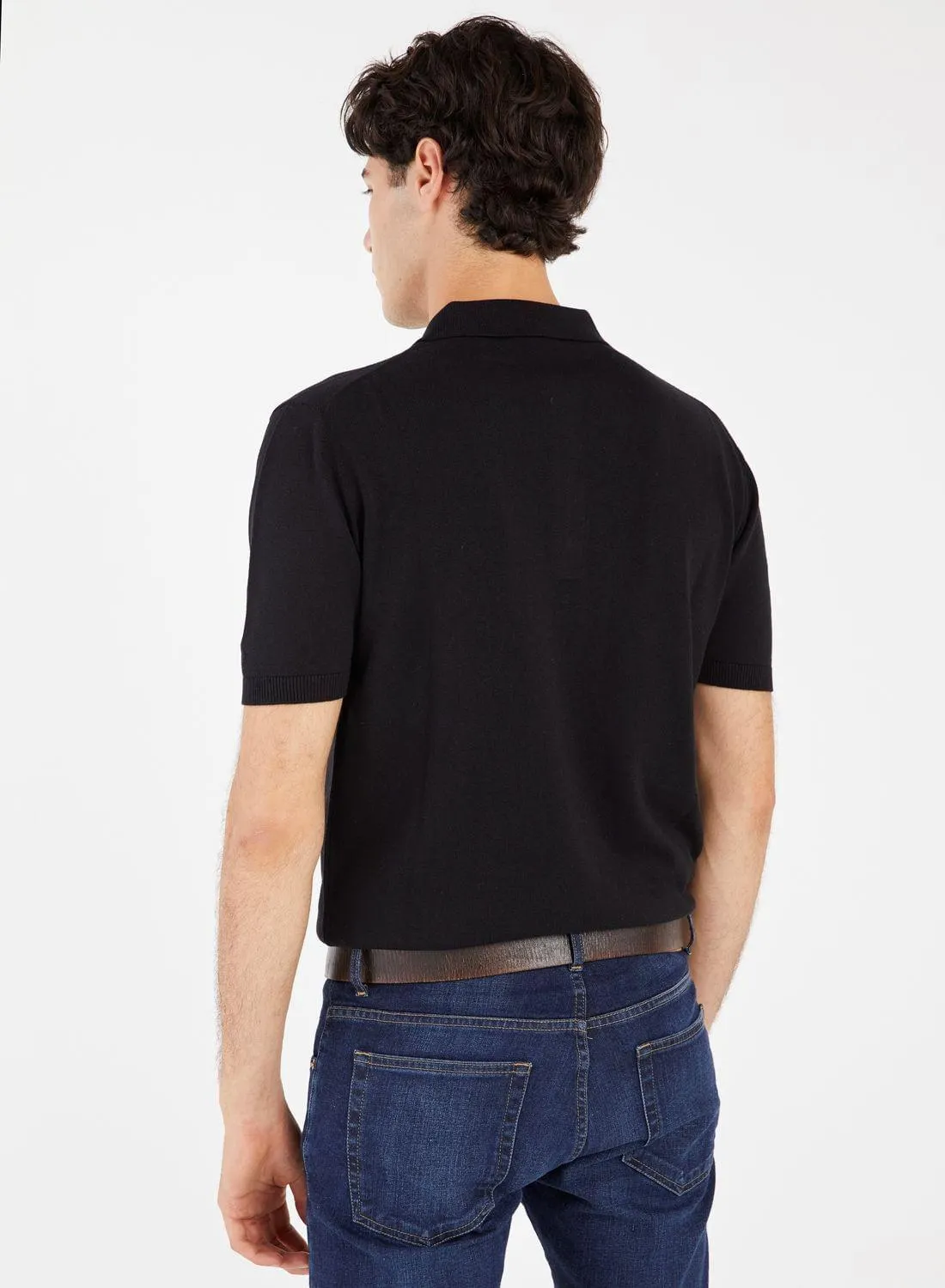 Chomba con botones algodón viscosa