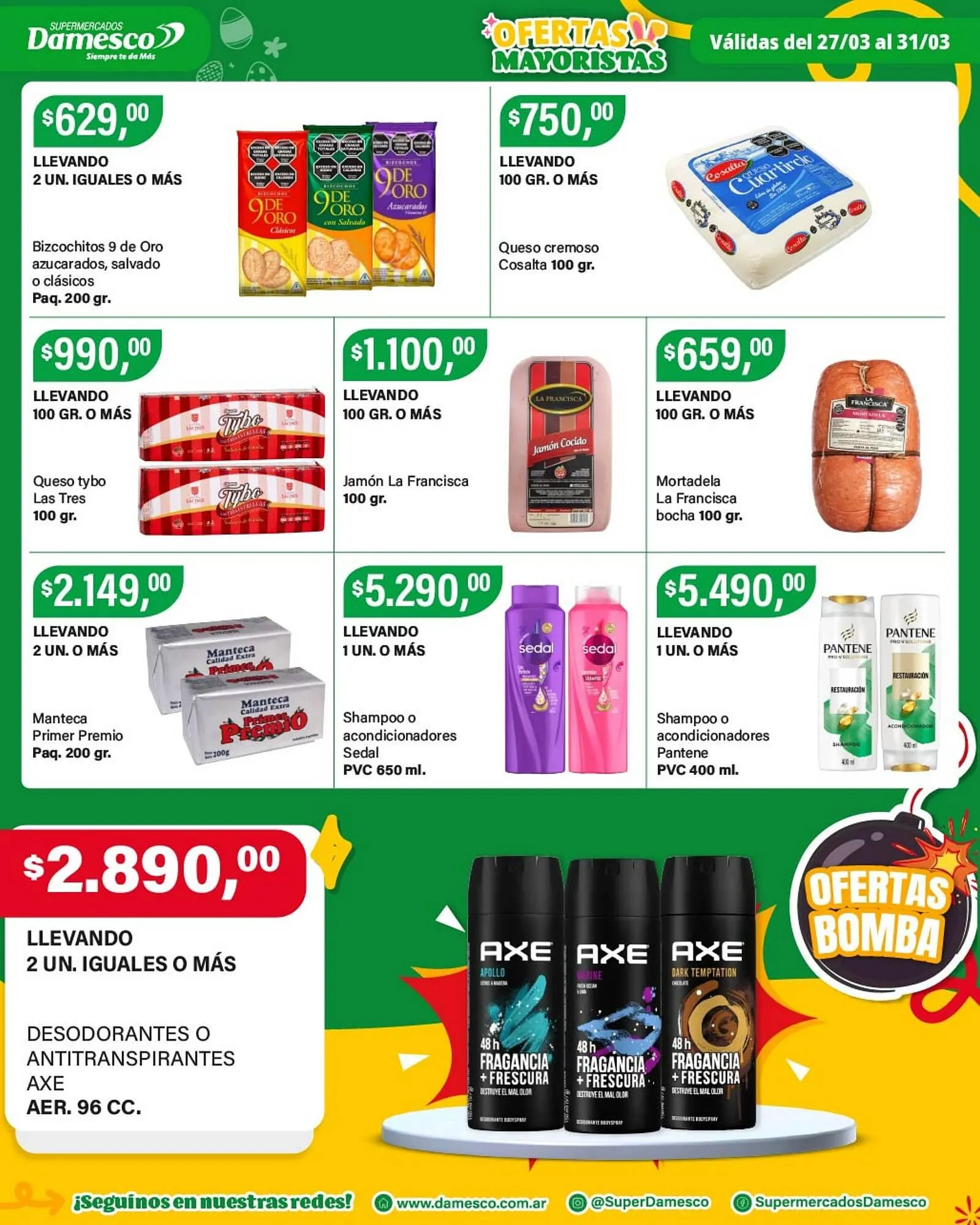 Ofertas de Catálogo Supermercados Damesco 27 de marzo al 31 de marzo 2026 - Página 7 del catálogo