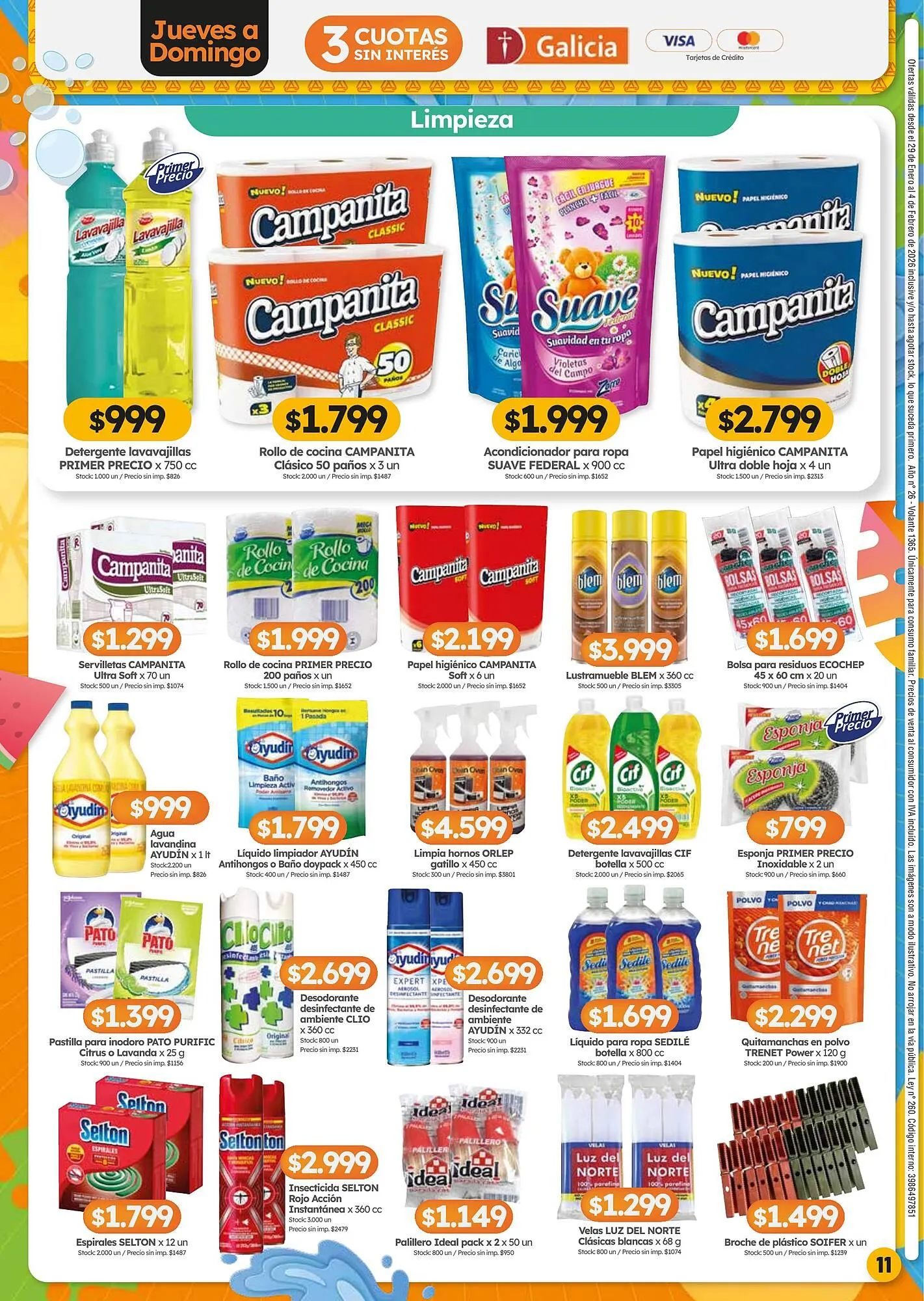 Ofertas de Folleto Cordiez 29 de enero al 4 de febrero 2026 - Página 11 del catálogo