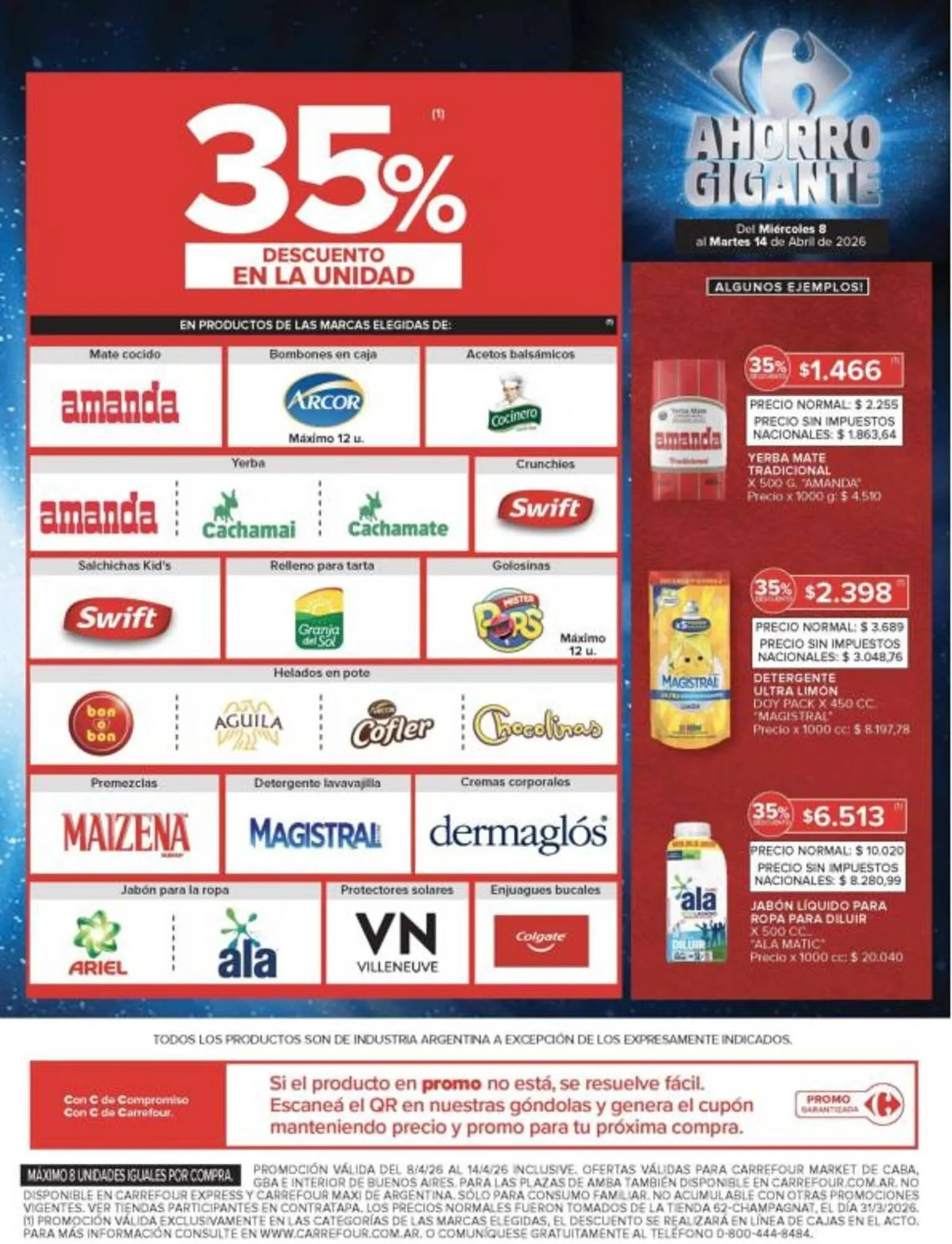 Ofertas de Folleto Carrefour Market 8 de abril al 15 de abril 2026 - Página 7 del catálogo