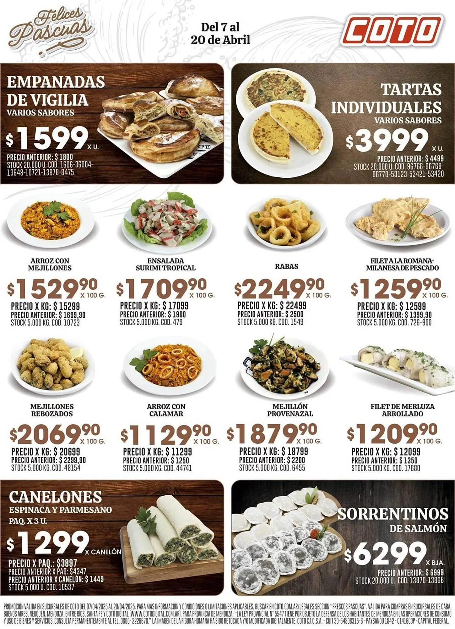Ofertas de Catálogo Coto 7 de abril al 20 de abril 2025 - Página 4 del catálogo