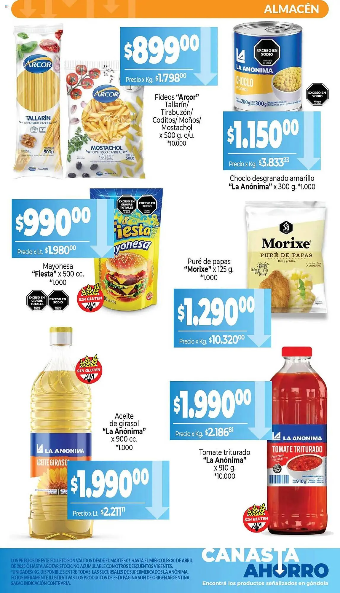 Ofertas de Catálogo La Anonima 1 de abril al 30 de abril 2025 - Página 6 del catálogo