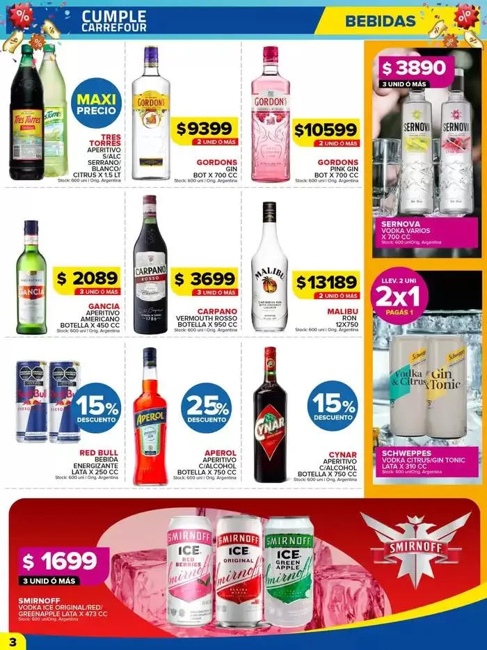 Ofertas de OFERTAS SEMANALES 1 de octubre al 6 de octubre 2024 - Página 3 del catálogo