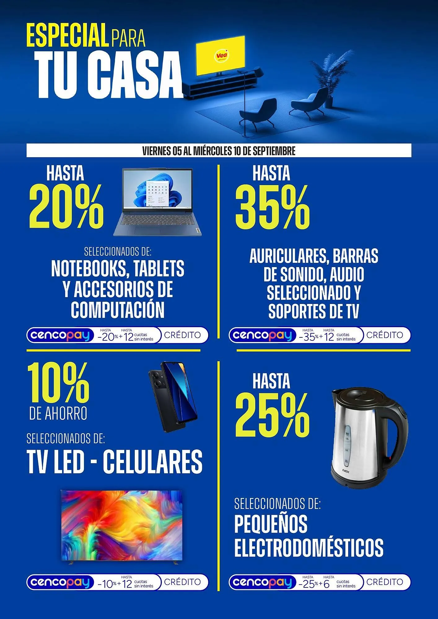 Ofertas de Catálogo Supermercados Vea 5 de septiembre al 10 de septiembre 2025 - Página 2 del catálogo