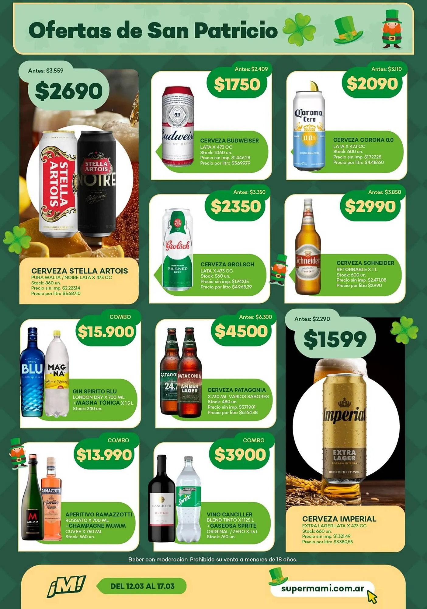 Ofertas de Catálogo Supermercados Tadicor 11 de marzo al 18 de marzo 2026 - Página 12 del catálogo