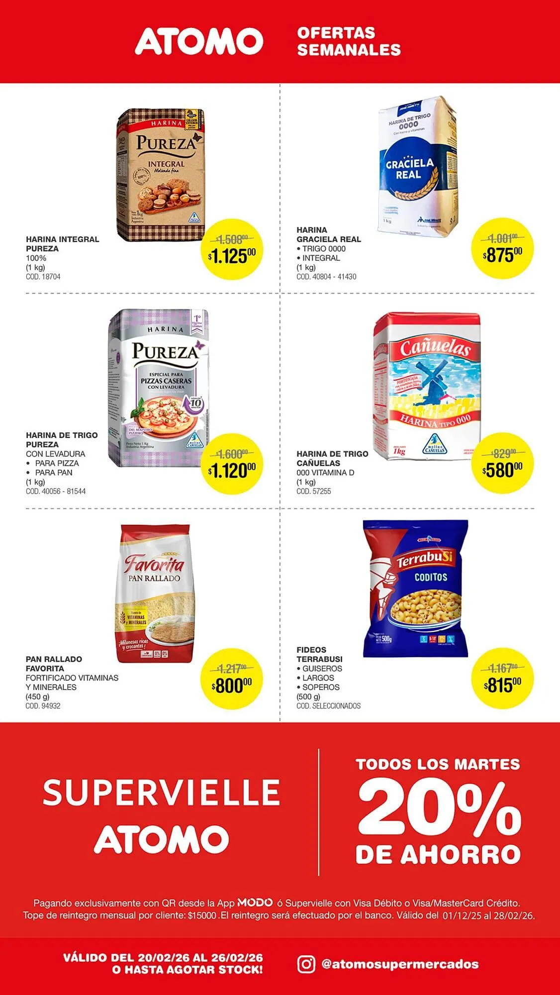 Ofertas de Catálogo Atomo Conviene 20 de febrero al 26 de febrero 2026 - Página 12 del catálogo