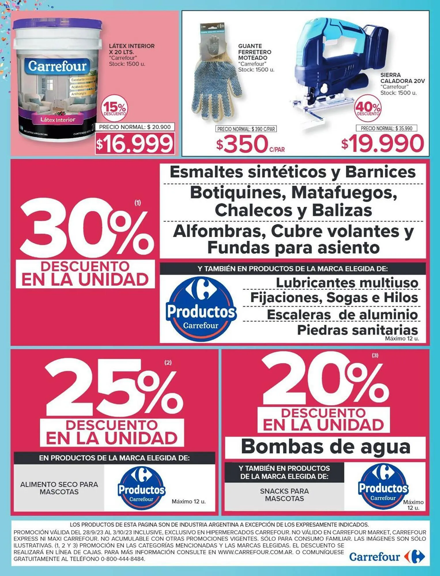 Ofertas de Catálogo Carrefour 28 de septiembre al 3 de octubre 2023 - Página 18 del catálogo