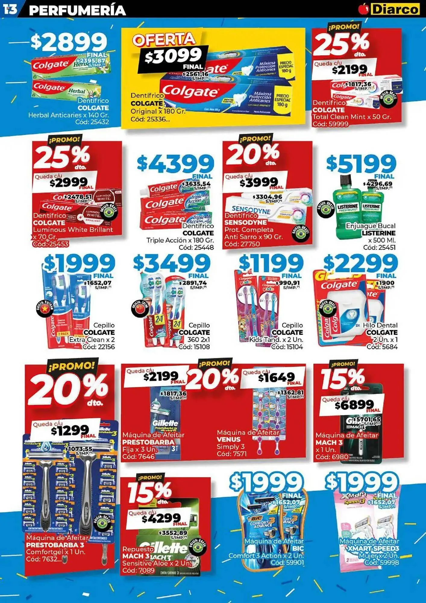 Ofertas de Catálogo Diarco 23 de junio al 27 de junio 2025 - Página 13 del catálogo