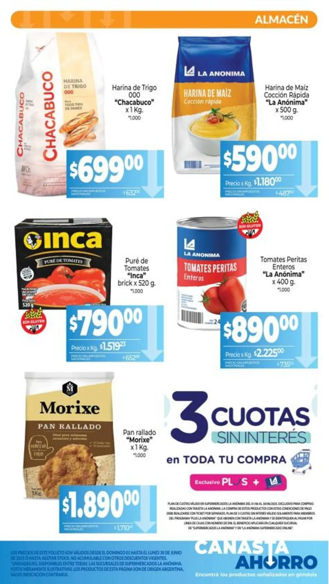Ofertas de Catálogo La Anonima 29 de junio al 30 de junio 2025 - Página 4 del catálogo