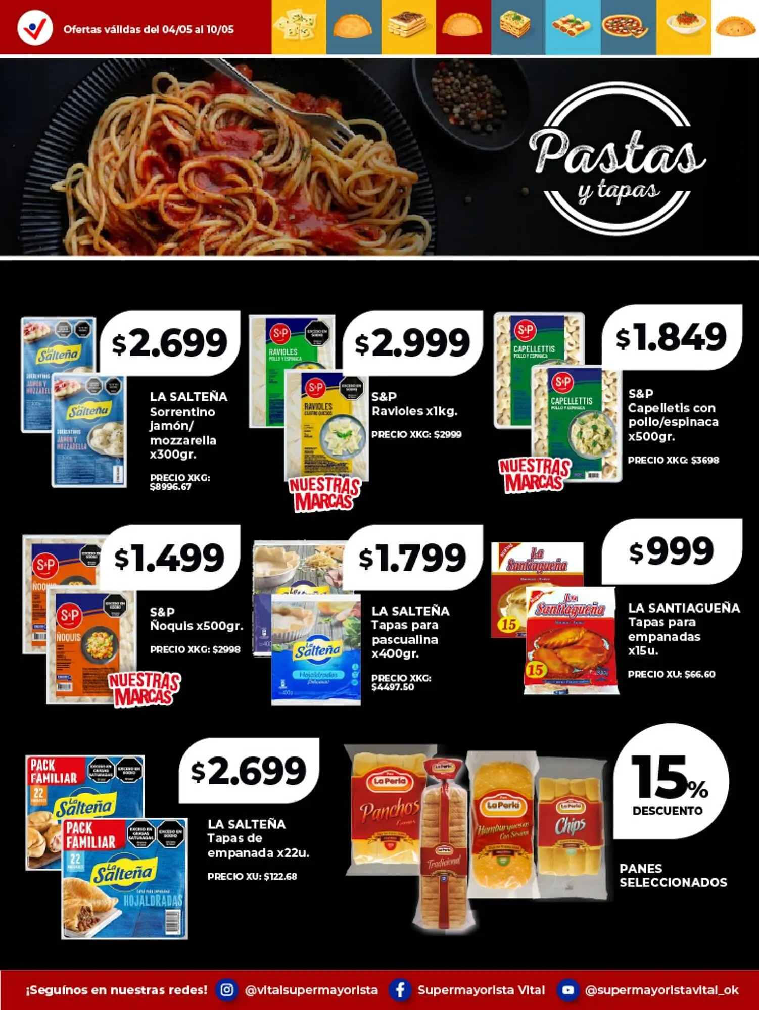 Ofertas de Catálogo Supermayorista Vital 4 de mayo al 10 de mayo 2026 - Página 6 del catálogo
