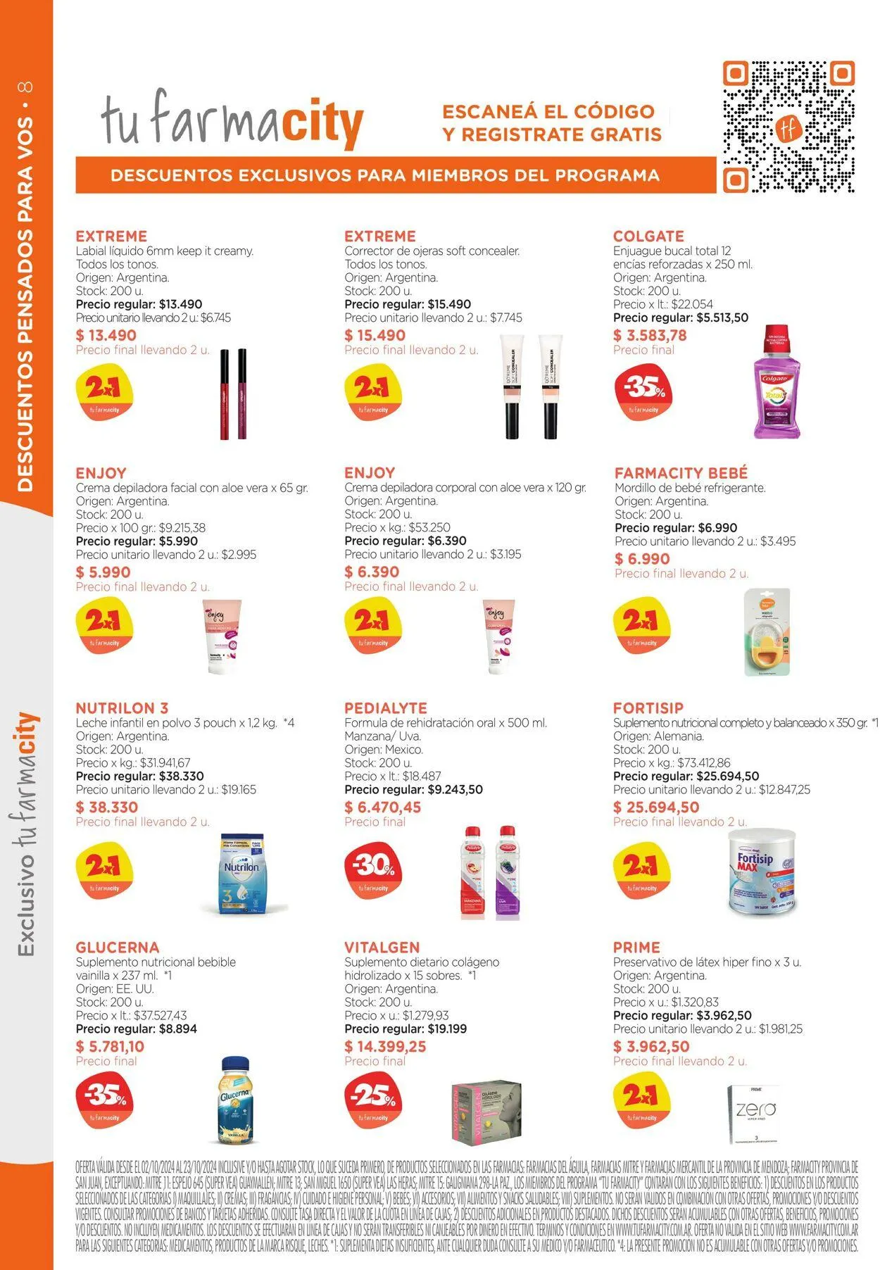 Ofertas de Farmacity 1 de octubre al 31 de octubre 2024 - Página 8 del catálogo