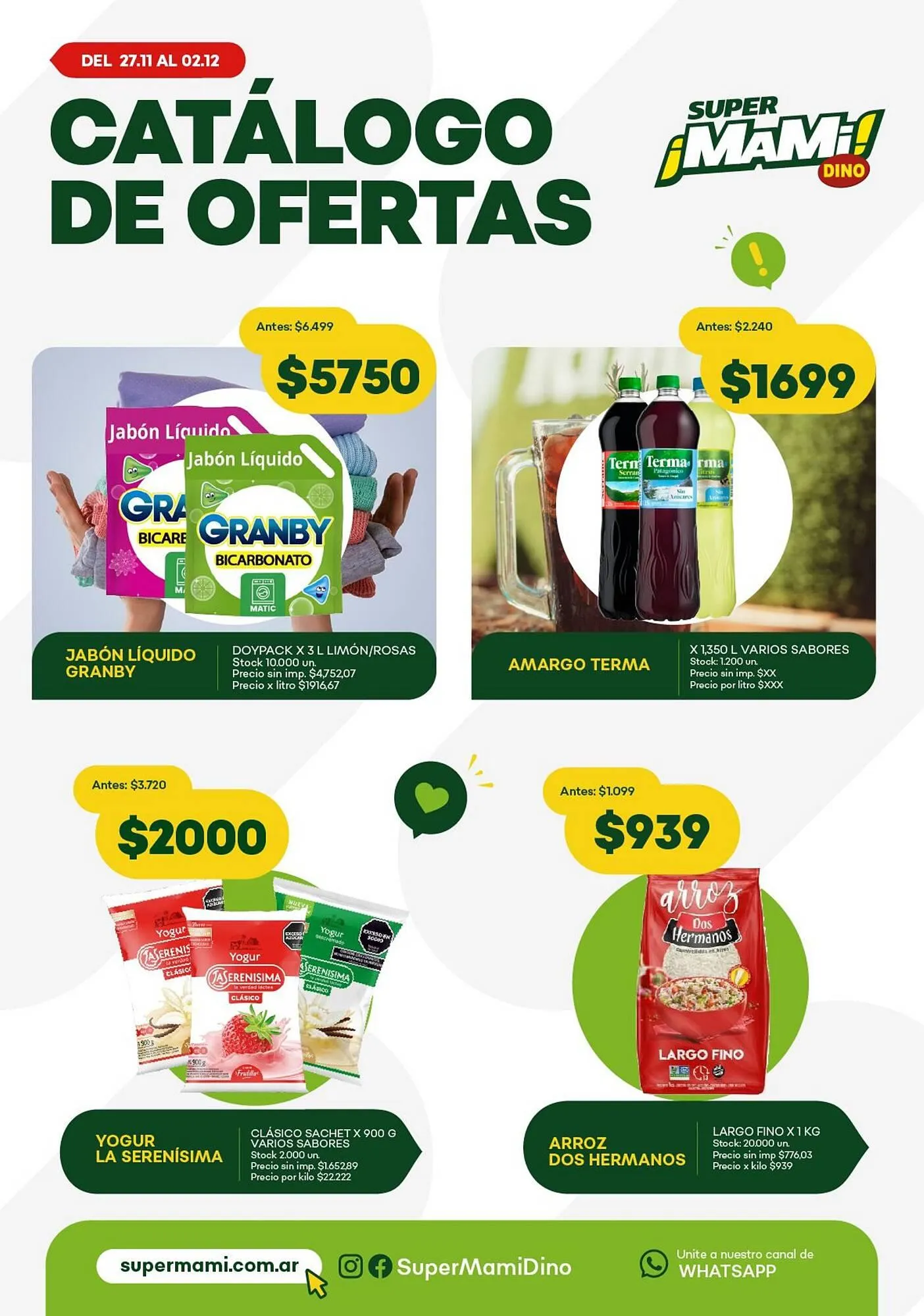 Catálogo Super MAMI - 1
