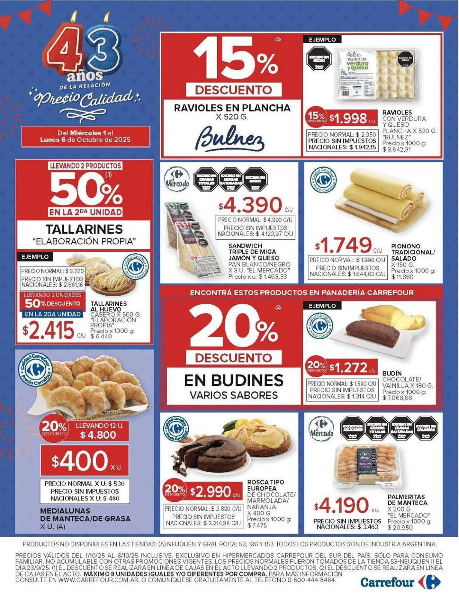 Ofertas de Catálogo Carrefour 1 de octubre al 7 de octubre 2025 - Página 17 del catálogo