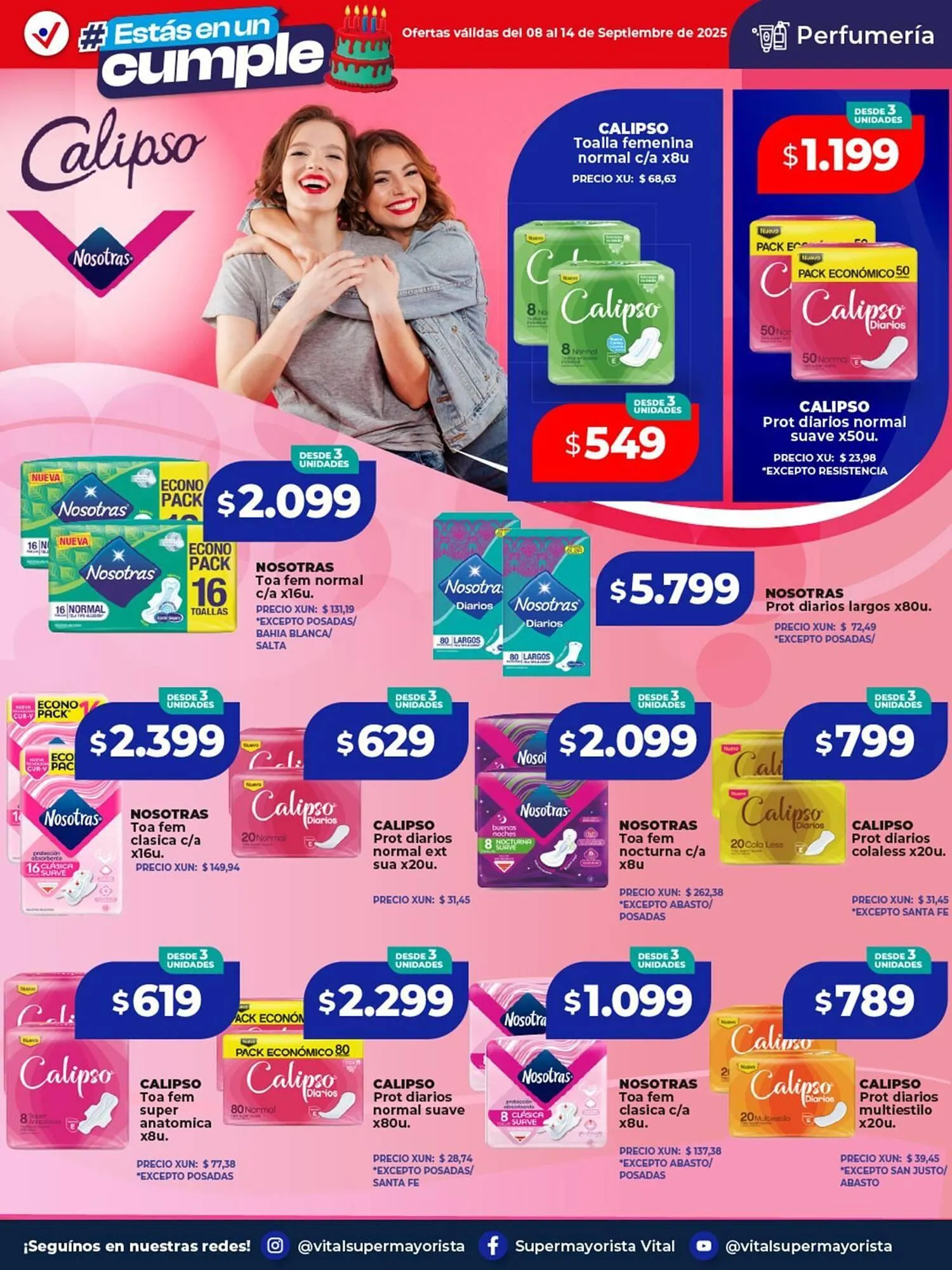 Ofertas de Catálogo Supermayorista Vital 8 de septiembre al 14 de septiembre 2025 - Página 7 del catálogo