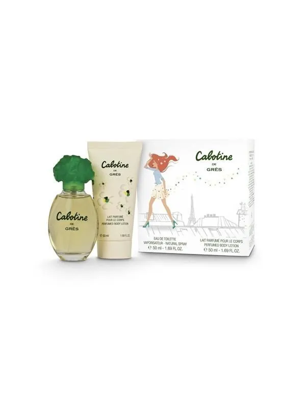 Cabotine Set Lovely (Edt 50 ml + Body Lotion 50 ml) Estuches