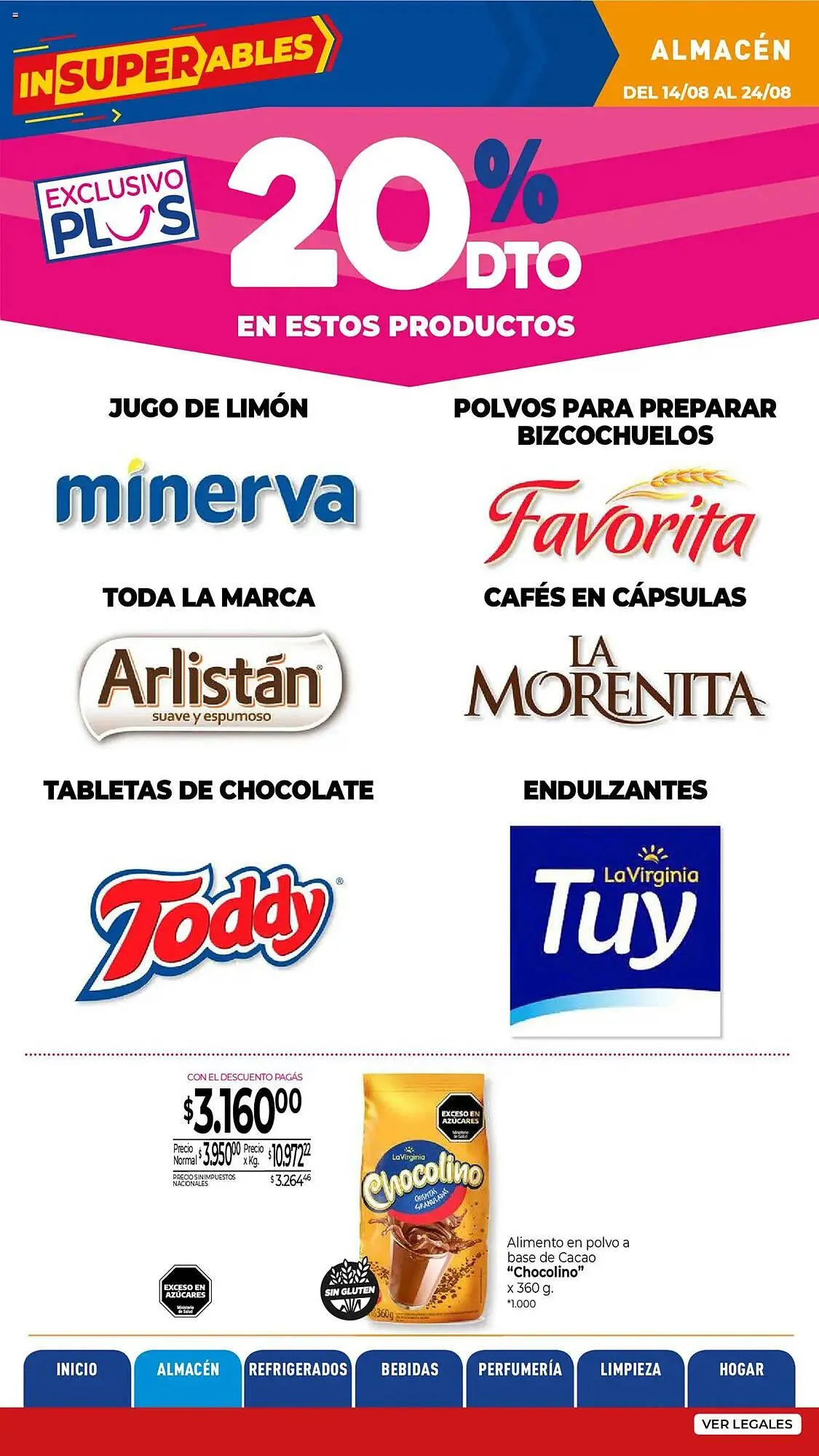 Ofertas de Catálogo La Anonima 14 de agosto al 25 de agosto 2025 - Página 12 del catálogo