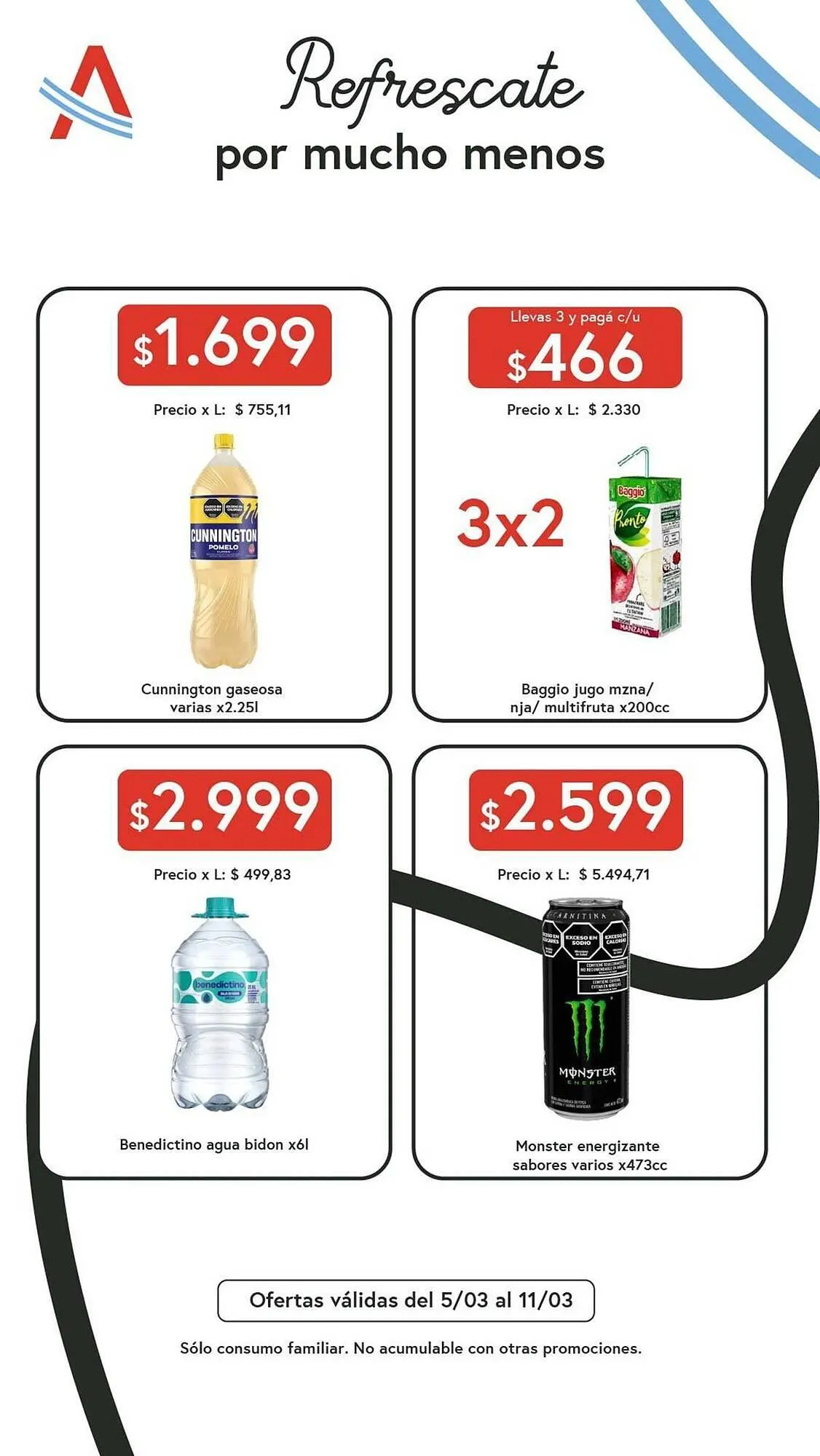 Ofertas de Catálogo El Abastecedor 5 de marzo al 11 de marzo 2026 - Página 9 del catálogo