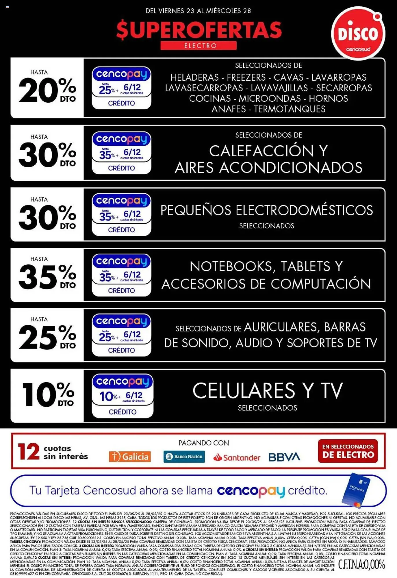 Ofertas de Catálogo Disco 23 de mayo al 29 de mayo 2025 - Página 1 del catálogo