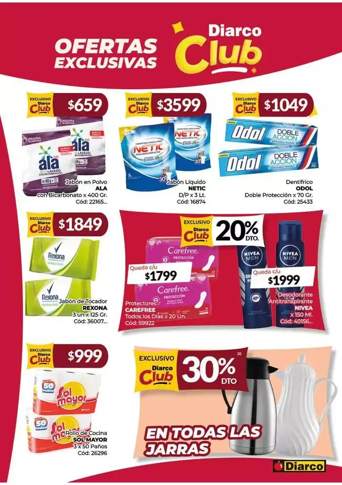 Ofertas de Diarco Ofertas Pueblo Interior 30 de septiembre al 4 de octubre 2024 - Página 6 del catálogo