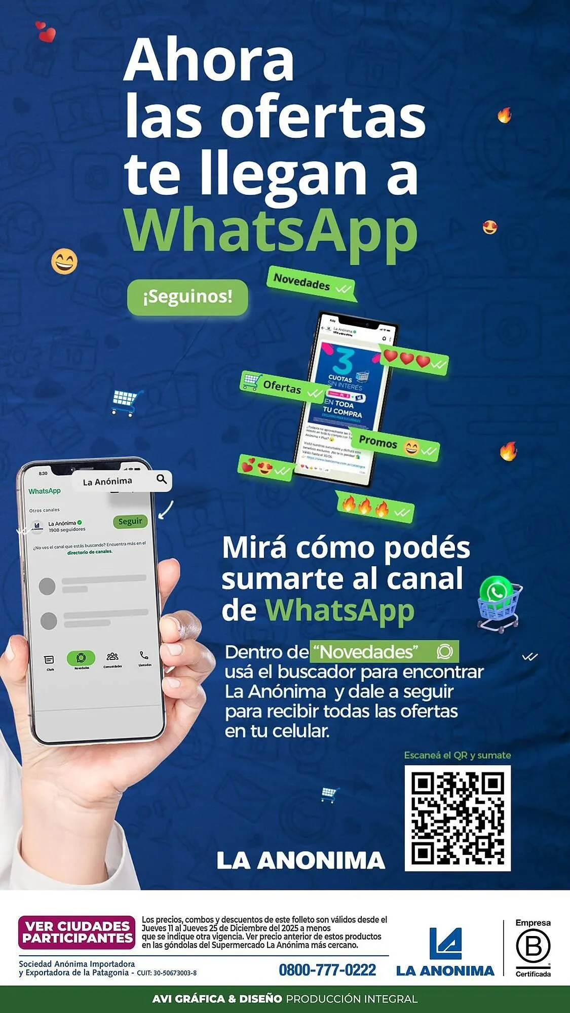 Ofertas de Catálogo La Anonima 12 de diciembre al 25 de diciembre 2025 - Página 17 del catálogo