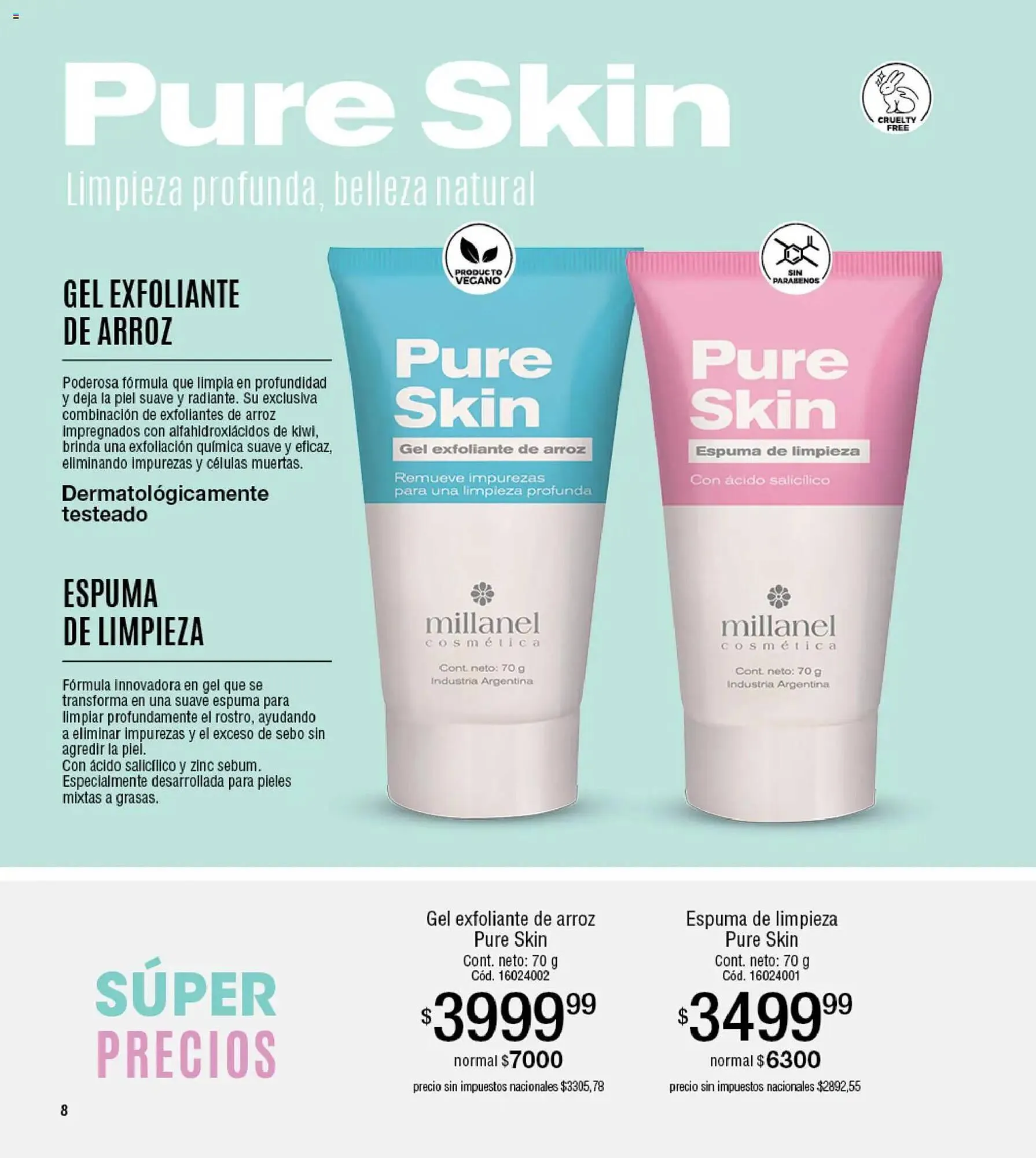 Ofertas de Catálogo Millanel Cosmética 2 de marzo al 29 de marzo 2026 - Página 8 del catálogo