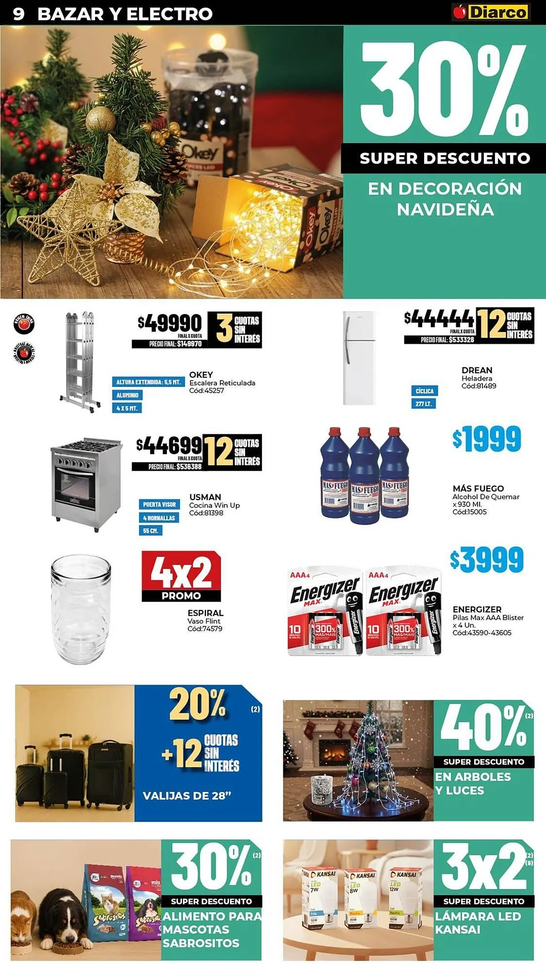 Ofertas de Catálogo Diarco 22 de diciembre al 26 de diciembre 2025 - Página 9 del catálogo