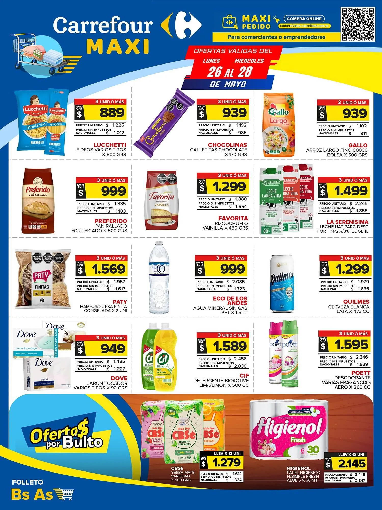 Ofertas de Catálogo Carrefour 26 de mayo al 28 de mayo 2025 - Página 1 del catálogo