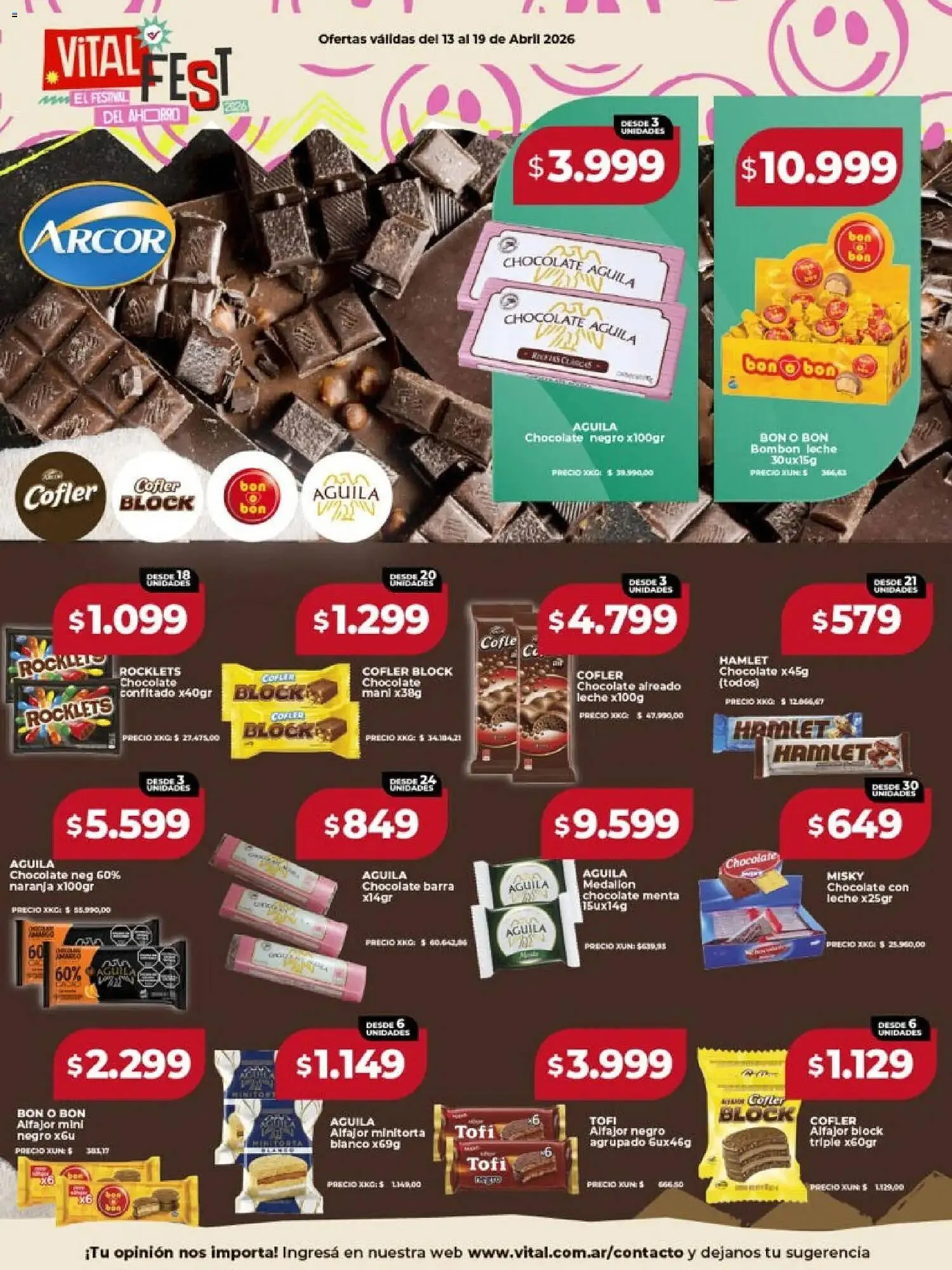 Ofertas de Catálogo Supermayorista Vital 13 de abril al 19 de abril 2026 - Página 18 del catálogo