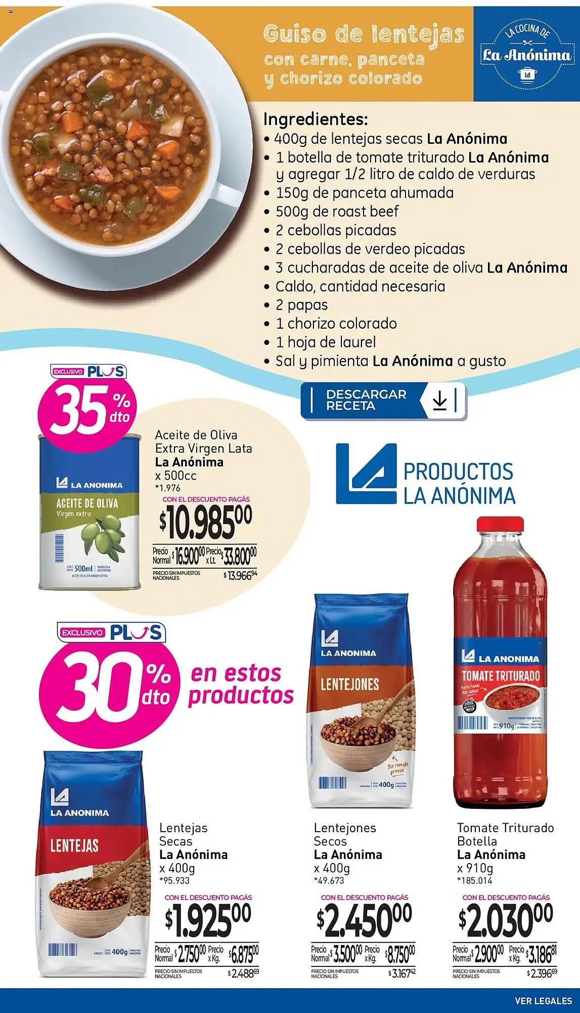 Ofertas de Catálogo La Anonima 12 de junio al 22 de junio 2025 - Página 5 del catálogo