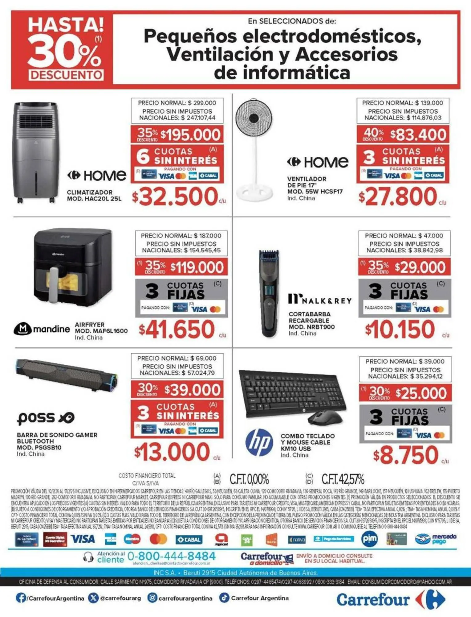 Ofertas de Catálogo Carrefour 10 de febrero al 18 de febrero 2026 - Página 31 del catálogo