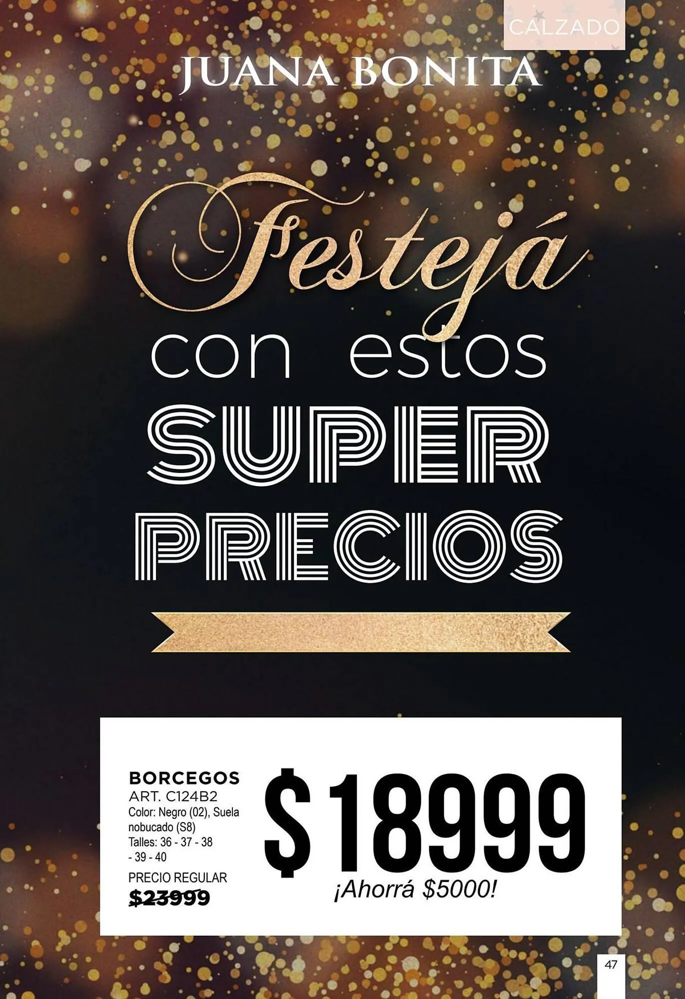 Ofertas de Catálogo Juana Bonita 27 de noviembre al 31 de diciembre 2023 - Página 162 del catálogo