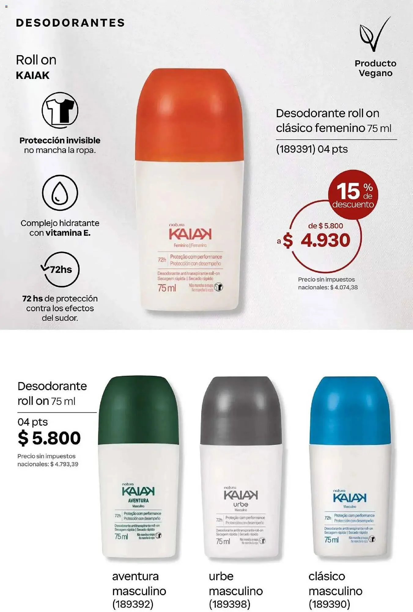 Ofertas de Catálogo Natura 1 de abril al 1 de mayo 2026 - Página 231 del catálogo