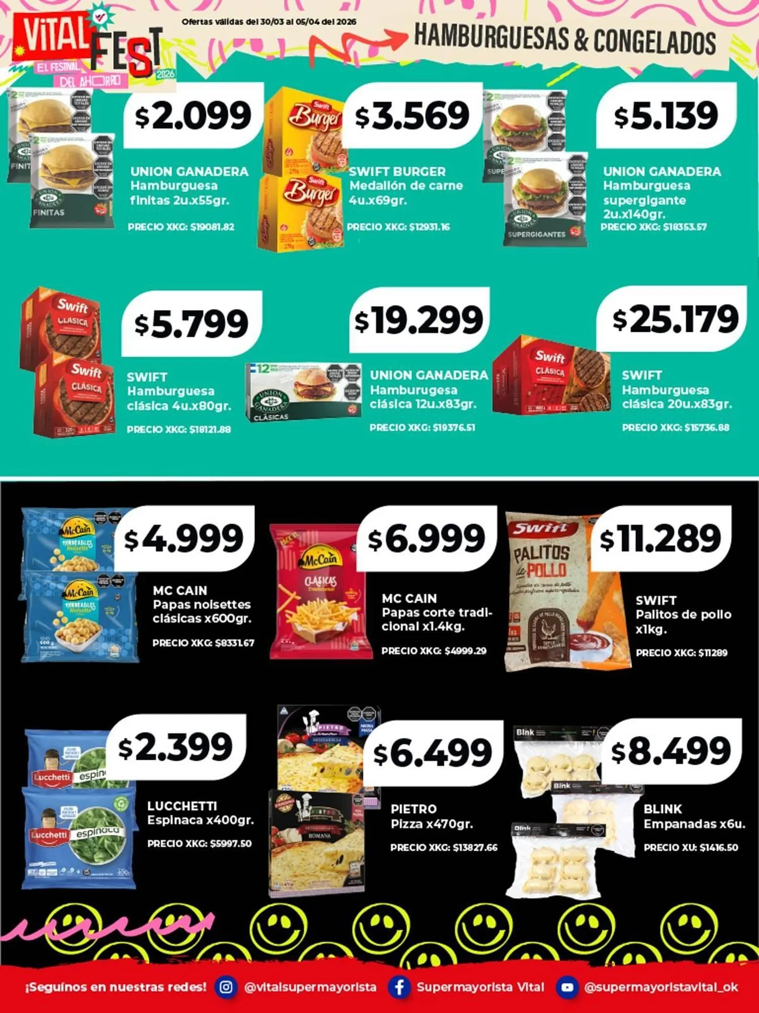 Ofertas de Catálogo Supermayorista Vital 30 de marzo al 5 de abril 2026 - Página 6 del catálogo