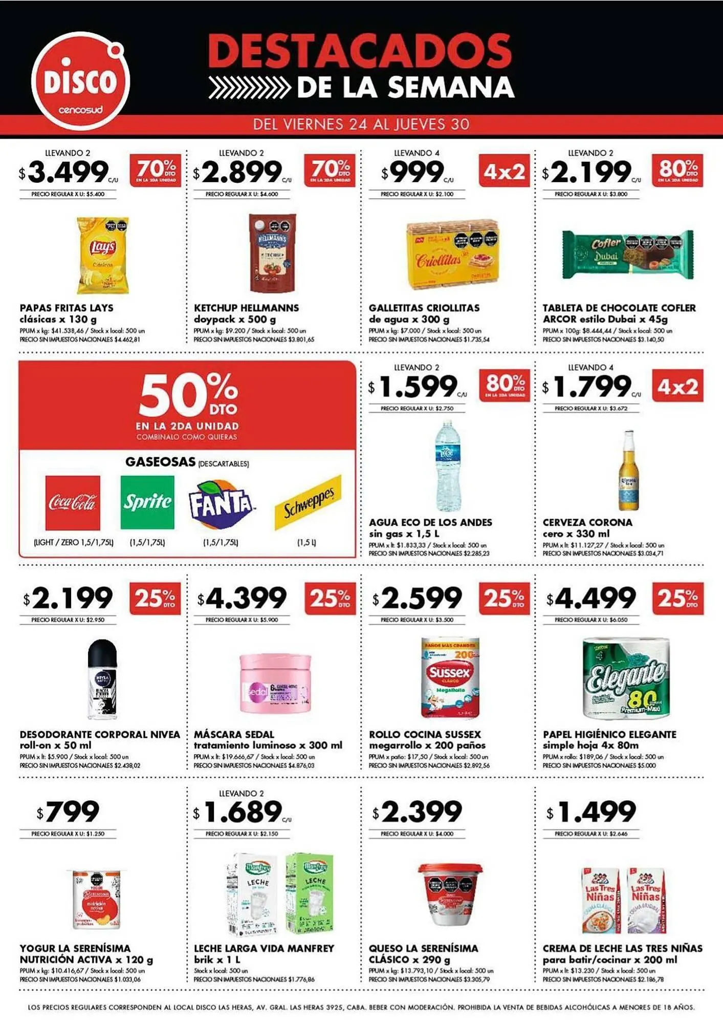 Ofertas de Folleto Disco 24 de abril al 30 de abril 2026 - Página 9 del catálogo