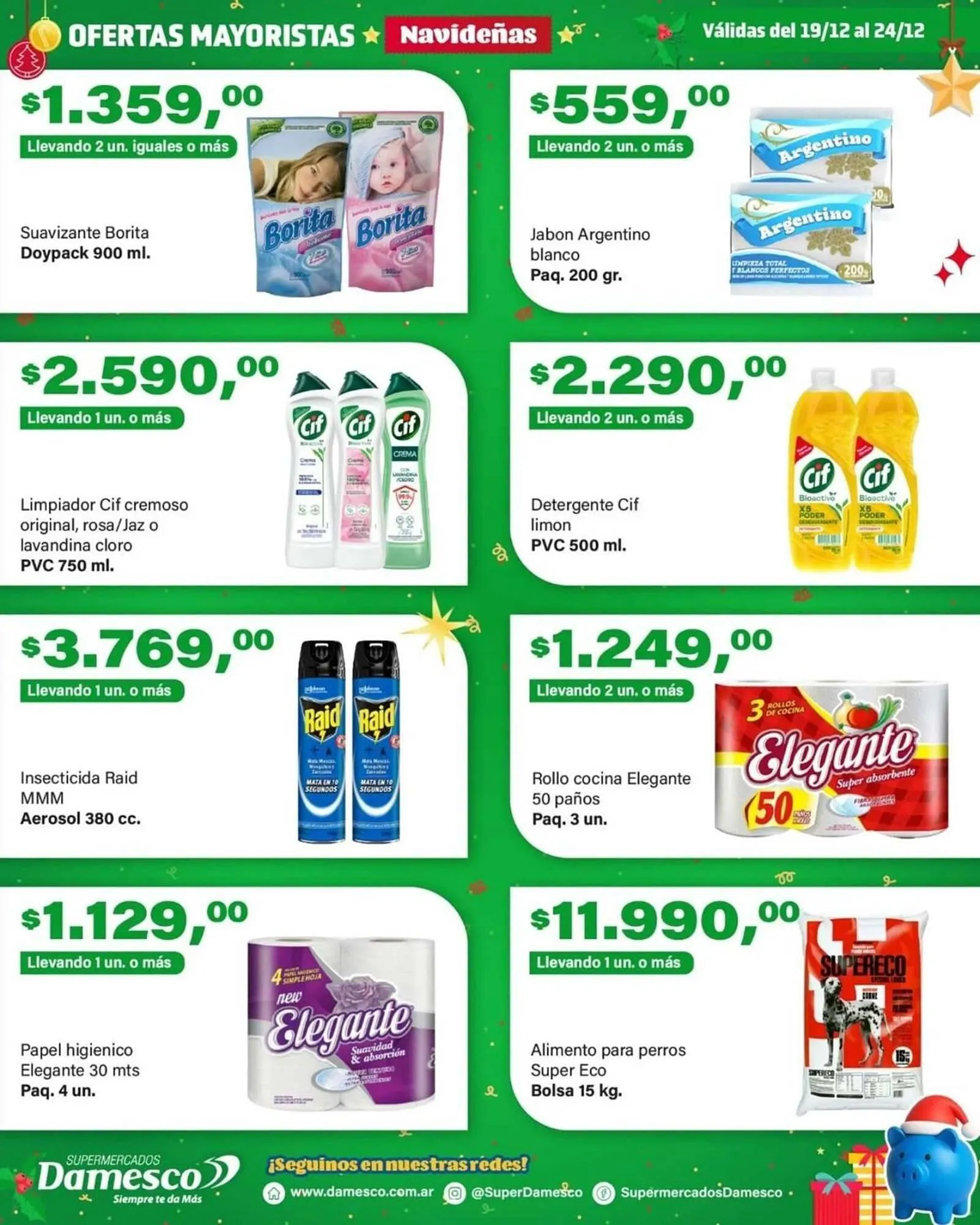 Ofertas de Catálogo Supermercados Damesco 19 de diciembre al 24 de diciembre 2025 - Página 2 del catálogo