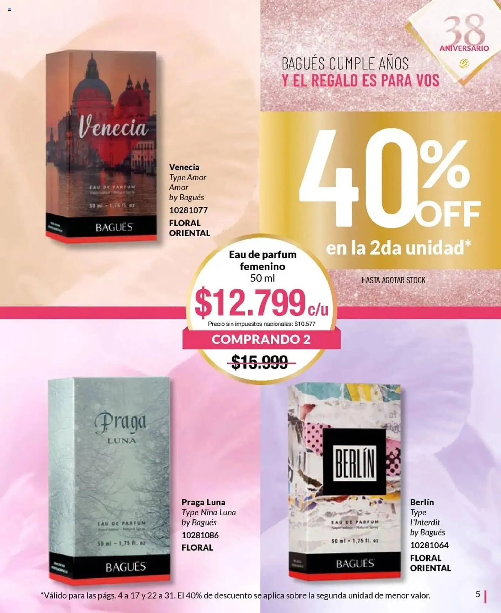 Ofertas de Catálogo Bagués 28 de julio al 23 de agosto 2025 - Página 5 del catálogo