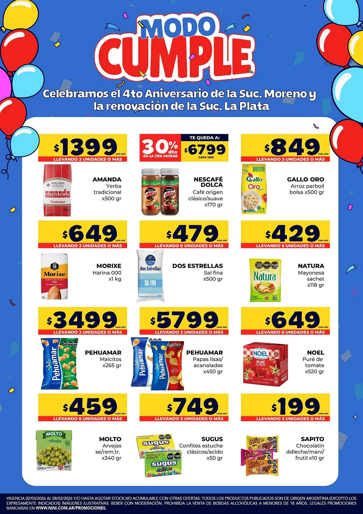 Ofertas de Catálogo Nini Mayorista 2 de marzo al 8 de marzo 2026 - Página 1 del catálogo