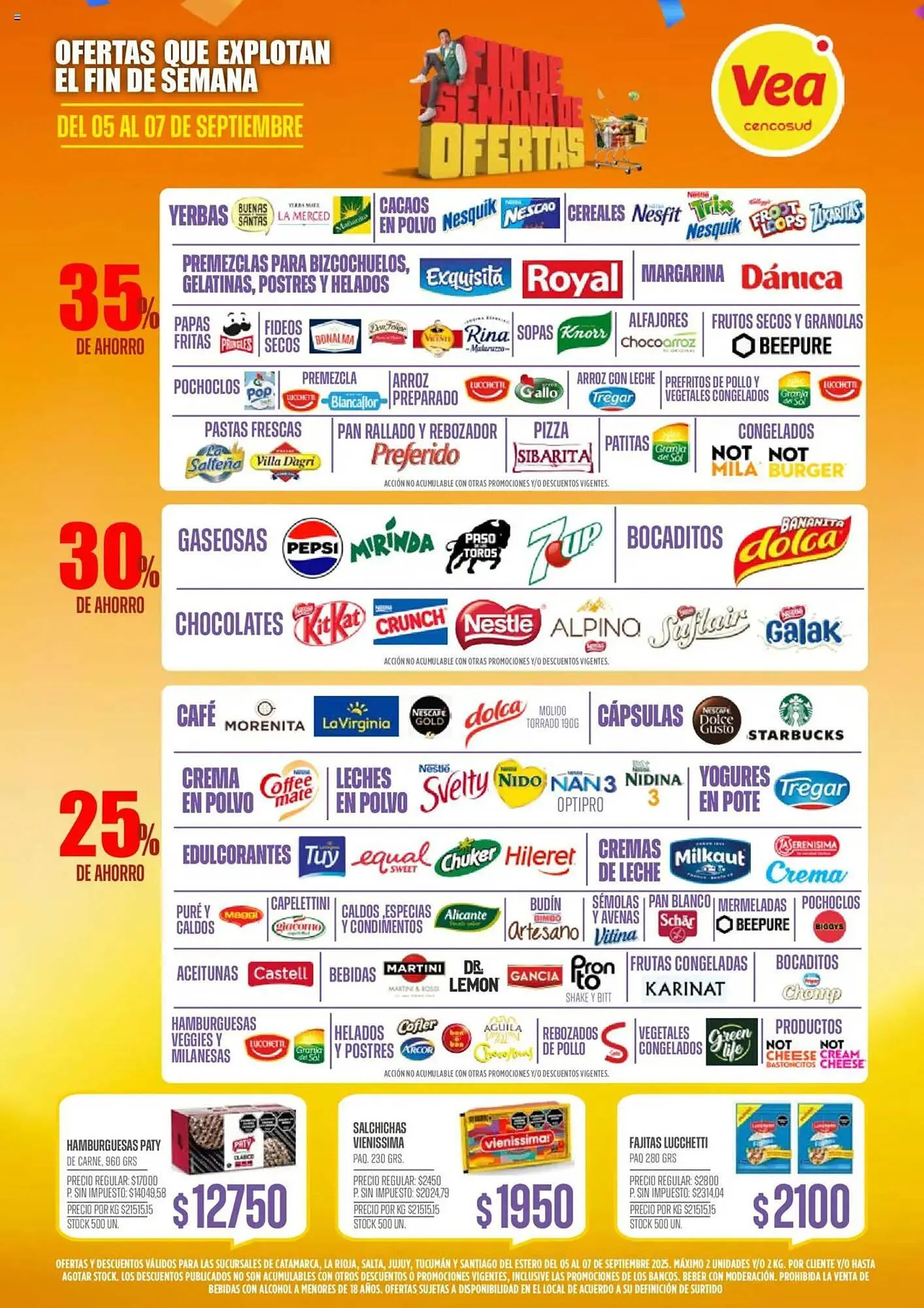 Ofertas de Catálogo Supermercados Vea 5 de septiembre al 7 de septiembre 2025 - Página 4 del catálogo
