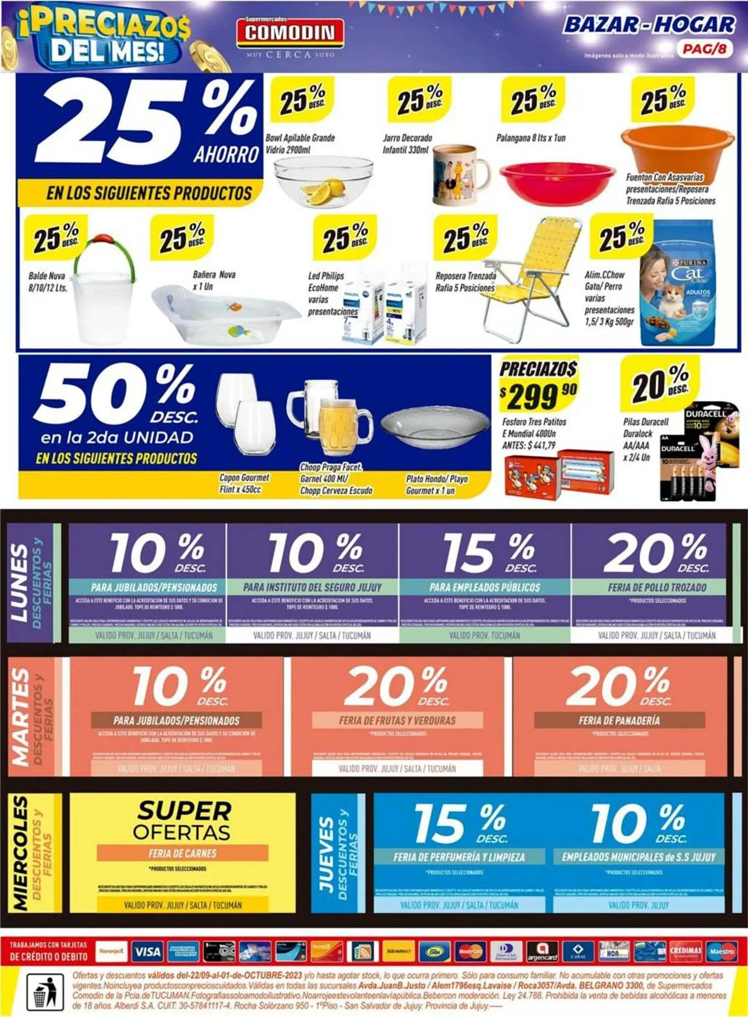 Ofertas de Catálogo Supermercados Comodin 25 de septiembre al 1 de octubre 2023 - Página 8 del catálogo