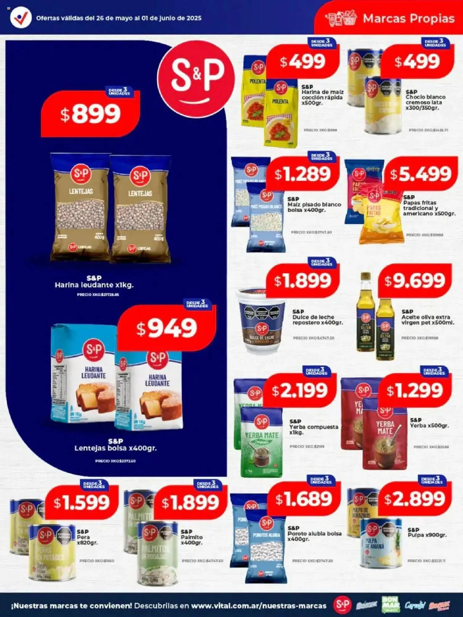 Ofertas de Catálogo Supermayorista Vital 26 de mayo al 2 de junio 2025 - Página 83 del catálogo