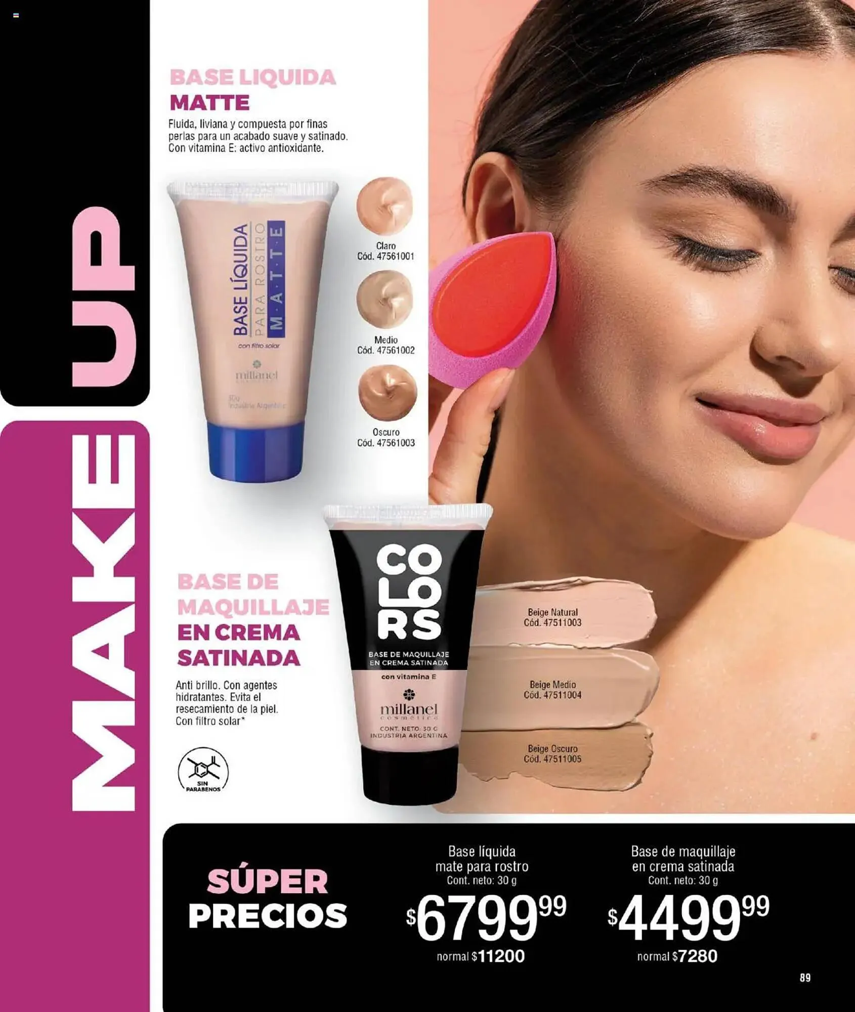 Ofertas de Catálogo Millanel Cosmética 31 de marzo al 27 de abril 2025 - Página 89 del catálogo
