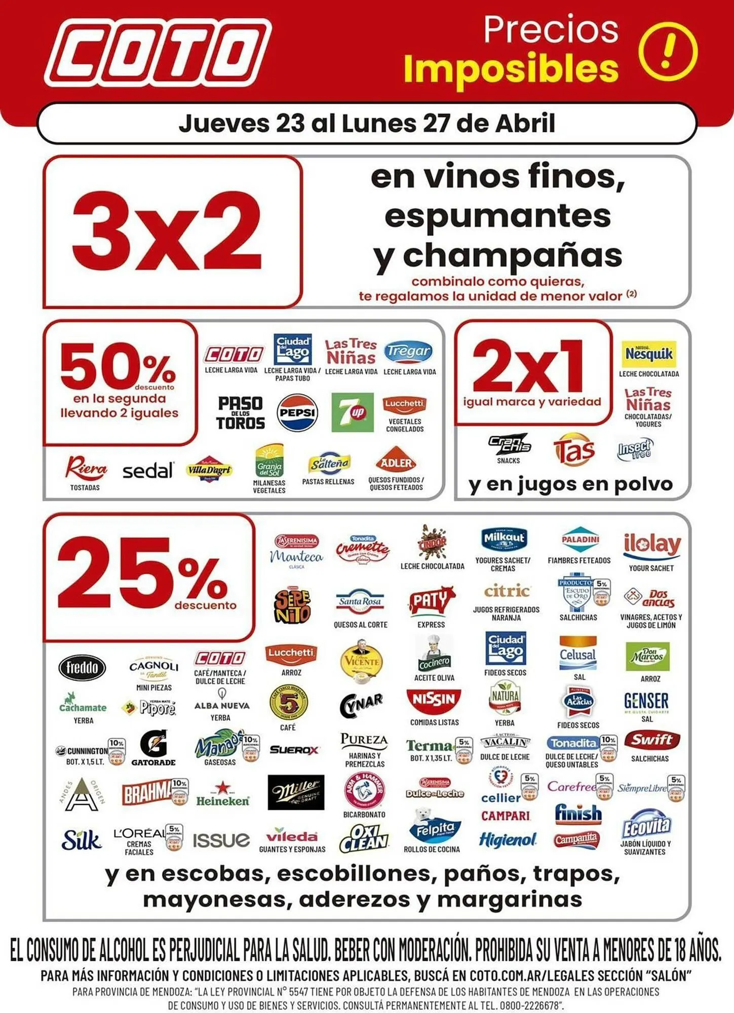 Ofertas de Catálogo Coto 23 de abril al 27 de abril 2026 - Página 2 del catálogo