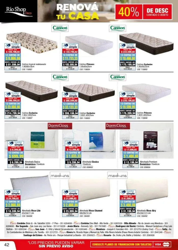 Ofertas de Ofertas Rio Shop Deco 20 de agosto al 3 de septiembre 2024 - Página 36 del catálogo