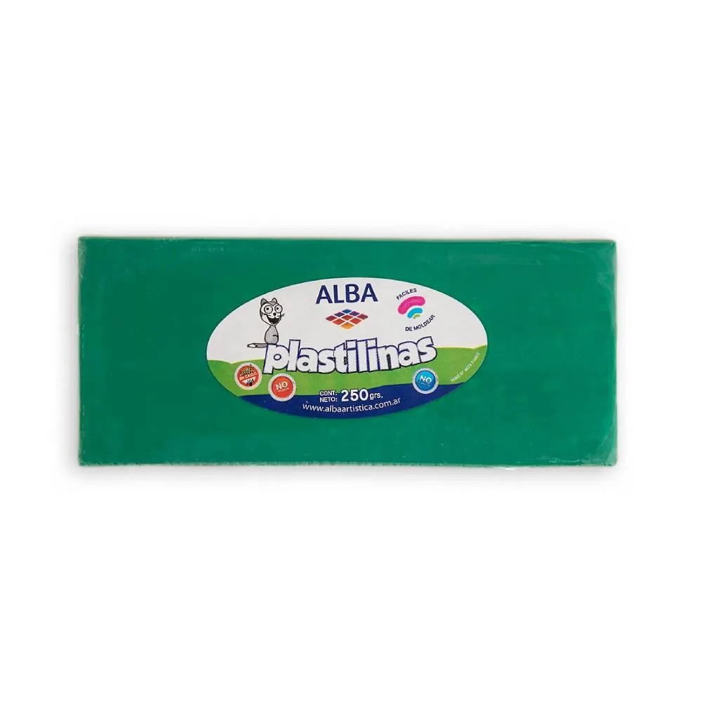 PLASTILINA X 250GR VERDE