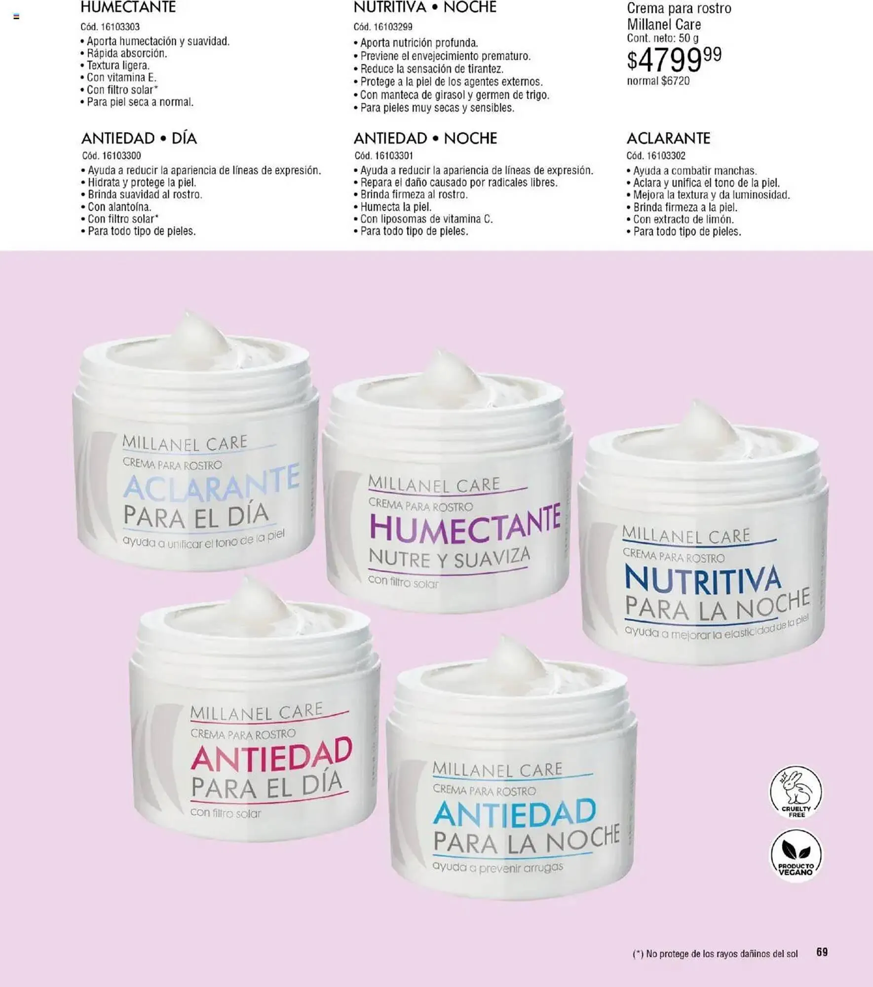 Ofertas de Catálogo Millanel Cosmética 31 de marzo al 27 de abril 2025 - Página 69 del catálogo