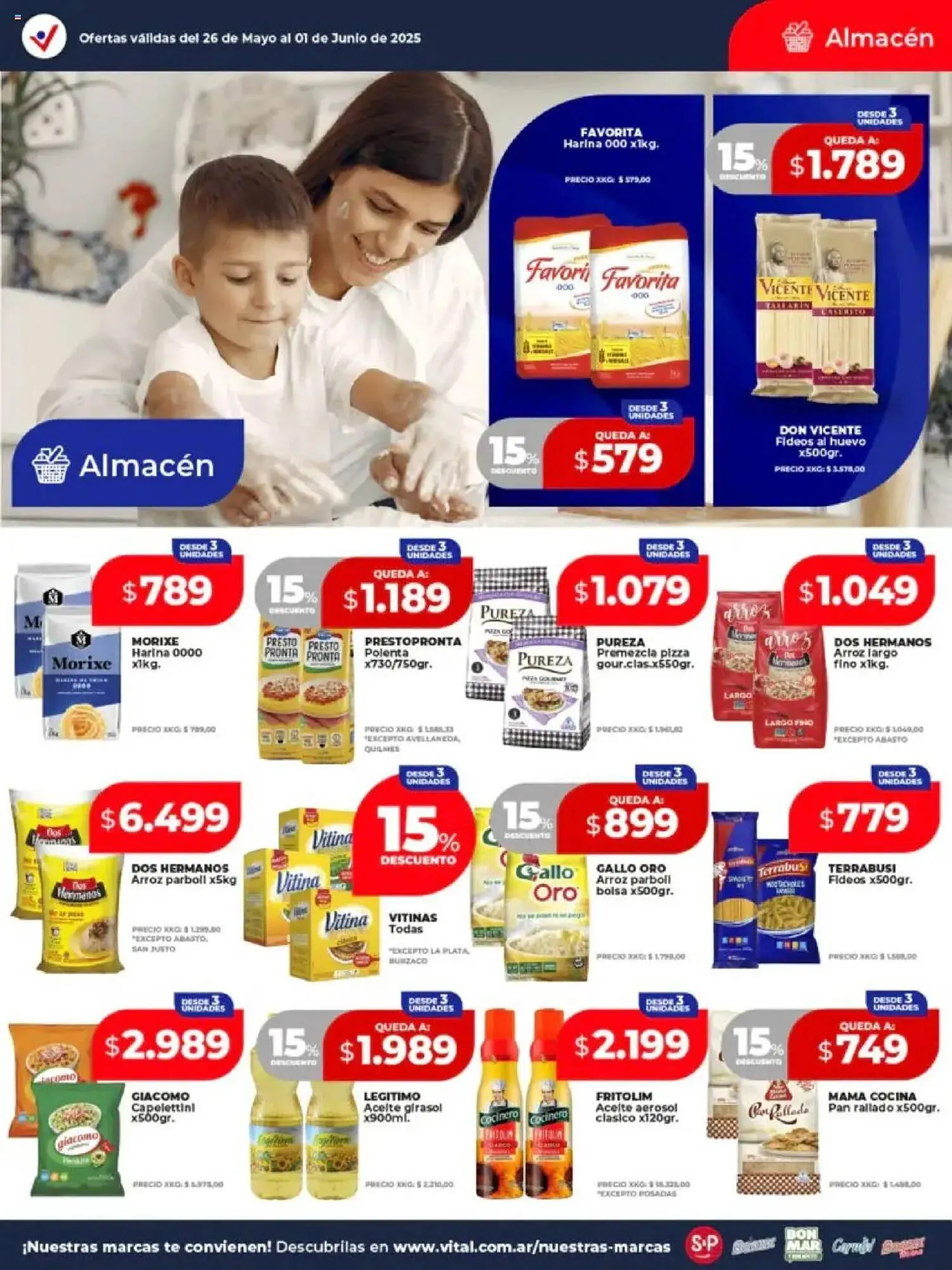 Ofertas de Catálogo Supermayorista Vital 26 de mayo al 2 de junio 2025 - Página 21 del catálogo