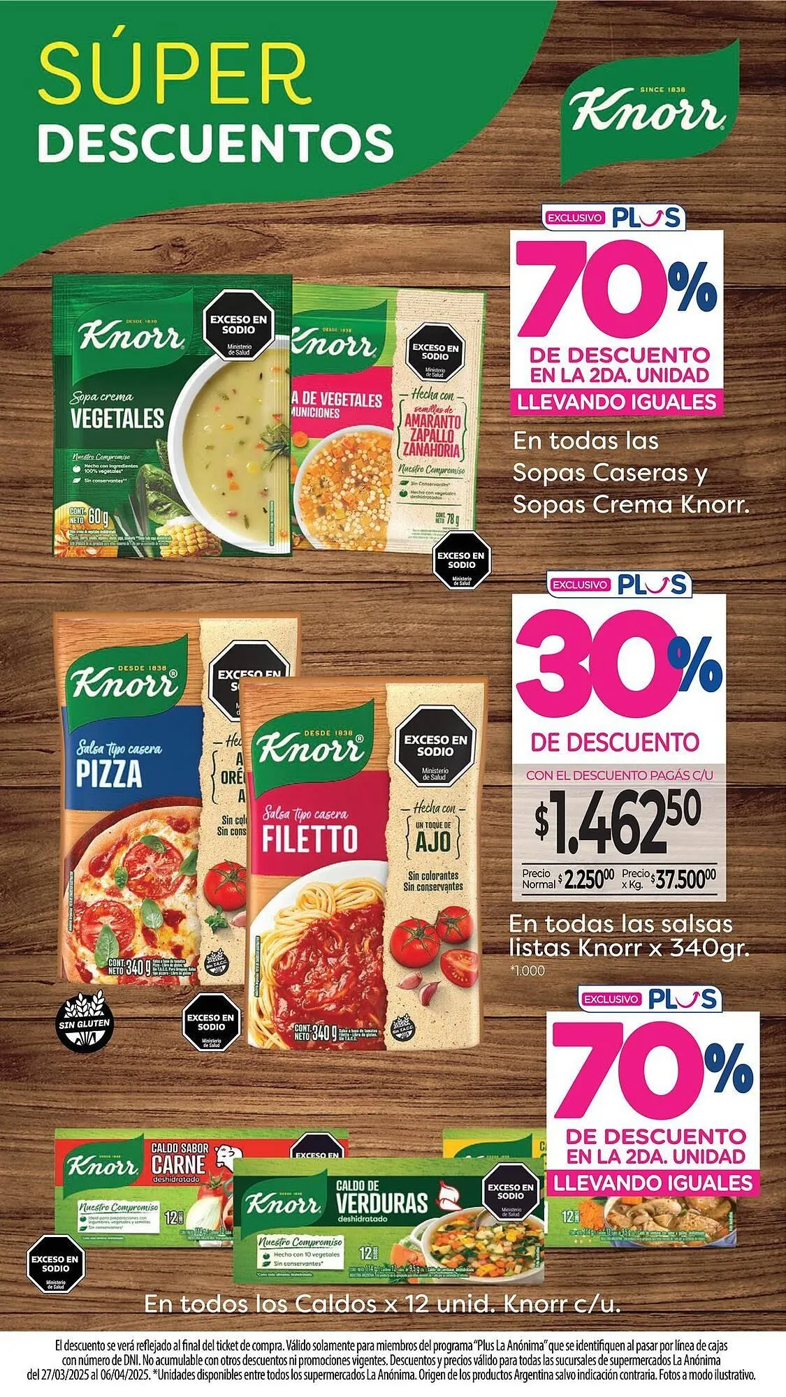 Ofertas de Catálogo La Anonima 27 de marzo al 6 de abril 2025 - Página 6 del catálogo