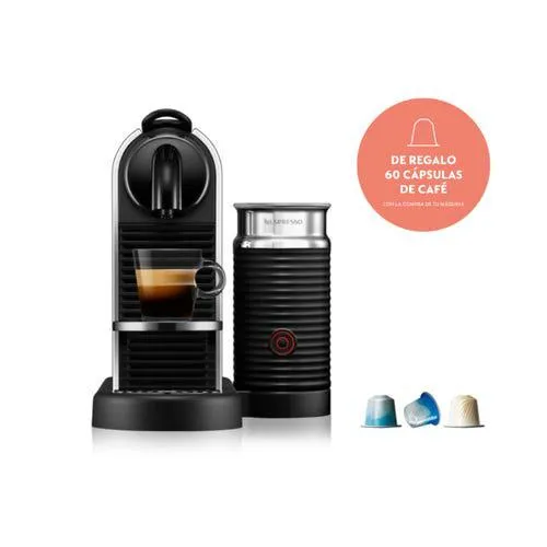 Cafetera Nespresso Citiz platinium & milk