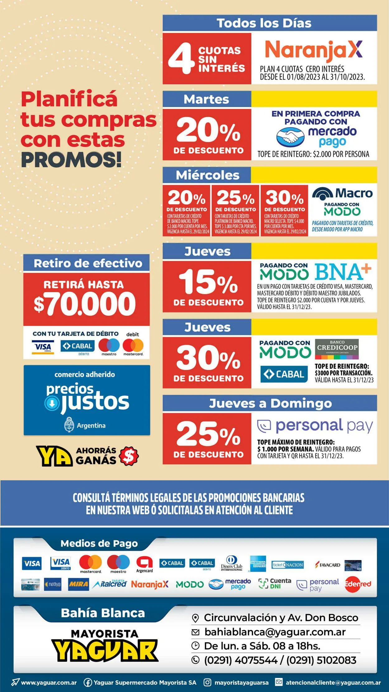 Ofertas de Yaguar - Bahía Blanca 30 de octubre al 5 de noviembre 2023 - Página 17 del catálogo