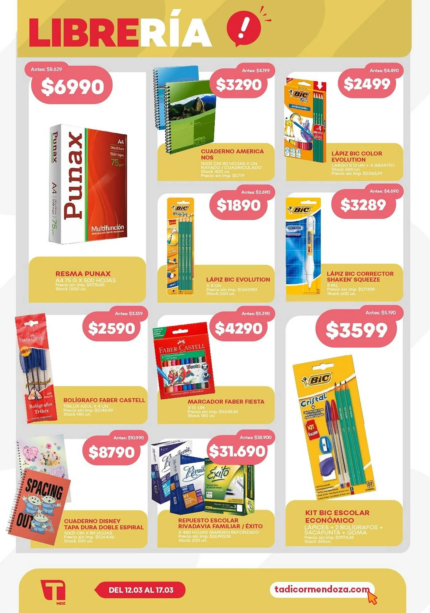 Ofertas de Catálogo Supermercados Tadicor 11 de marzo al 18 de marzo 2026 - Página 5 del catálogo